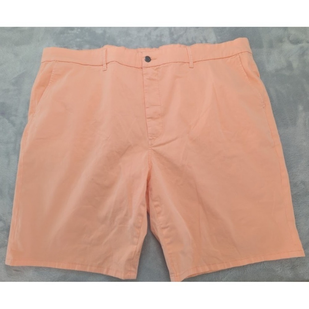 Joe's Jeans Brixton Shorts Mens Size 48 Salmon Chino Casual Golf Flat Front